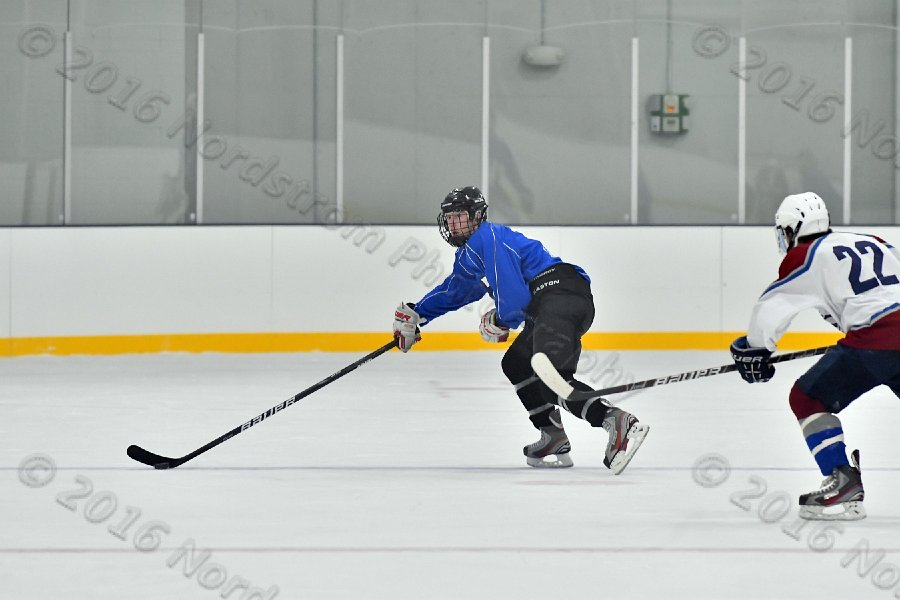 Wheaton College Men\'s Ice Hockey vs Middlesex Community College. - Photo By: KEITH NORDSTROM